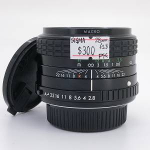 99% New Sigma 28mm F2.8 MACRO手動鏡頭, 深水埗門市可購買