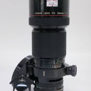 90% New Canon 300mm F4 手動鏡頭, 深水埗門市可購買