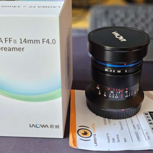 老蛙 14mm/F4 C&D Dreamer  零變形 超廣角鏡 (Nikon Z mount) 行貨 今年3月買 有單 ...