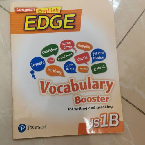 longman edge vacabulary booster  1a 1b 2a 2b