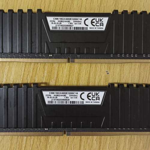 vengeance复仇者LPX ddr4 3200 8GBX2 共16gb