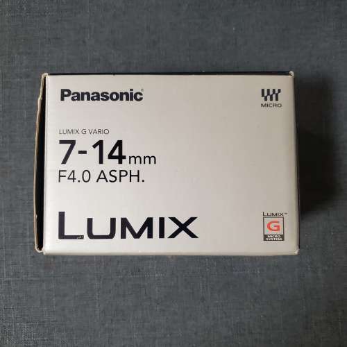 Panasonic Lumix 7-14mm F4 (M43 MFT)