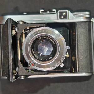 voigtlander 80/4.5 Vaskar Perkeo I 6X6 菲林機