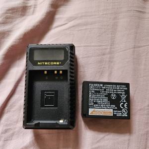 Nitcore FX1 For fujifilm NP-W126/W126S 充電器 + Fujifilm NP-W126S 電池
