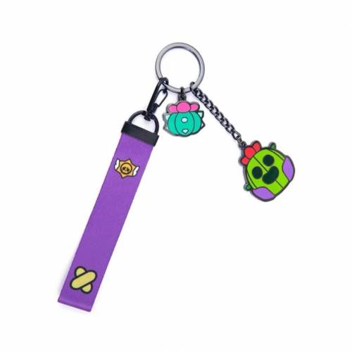 荒野亂鬥「官方正品」Brawl Stars 金屬鎖匙扣 史派克