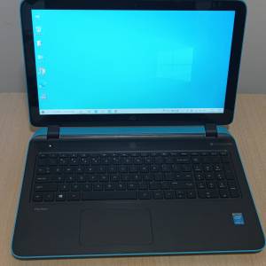 Touch Mon, HP TPN Q140, i3 5010U,8G ram,256G SSD,DVDRW,WIFI,BT,15.6" mon, Win10