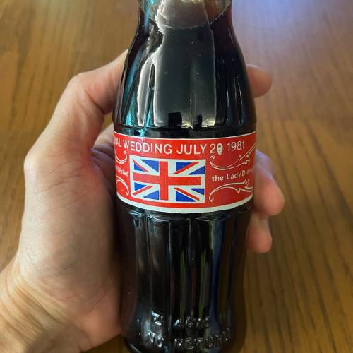 可口可樂英國戴安娜結婚紀念樽