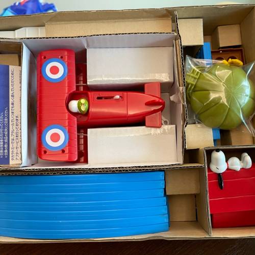 Snoopy Peanuts dream railway tomy 全新