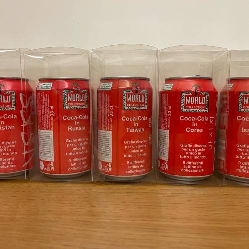 可口可樂 不同國家文字罐 (不是full set)