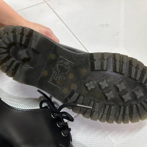 Dr. Martens 1416 Quad 光面厚底鞋