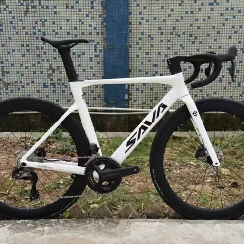 2024 SAVA R8 SHIMANO UT R8170 24s 電子變速 桶軸碟剎 碳刀 碳纖維公路車 送水架前...