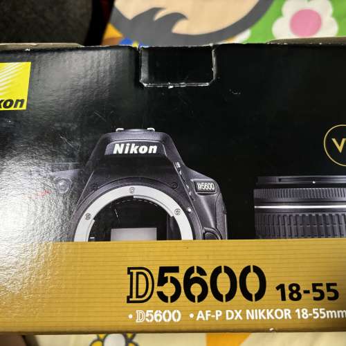 Nikon D5600 18-55 mm VR （適合轉牌子相機發燒友，簡單入門）