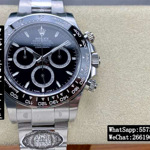 Rolex 勞力士 daytona m126500ln-0002 40mm 計時 cal.4131機芯