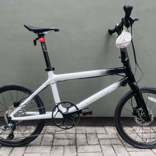 2024 最新款黑白色 DAHON ODB005 10速 碳纖維 451 折叠車 送前後蛙燈叮叮