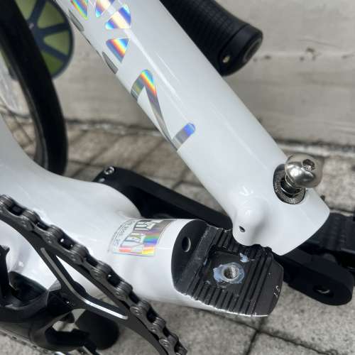 2024 最新款黑白色 DAHON ODB005 10速 碳纖維 451 折叠車 送前後蛙燈叮叮