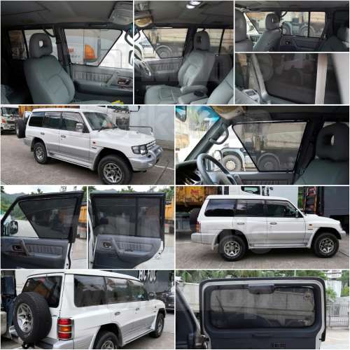 三菱 Pajero 全車濾光防曬太陽擋