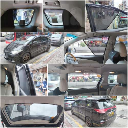 大霸王Previa Estima全車磁石濾光窗網太陽擋