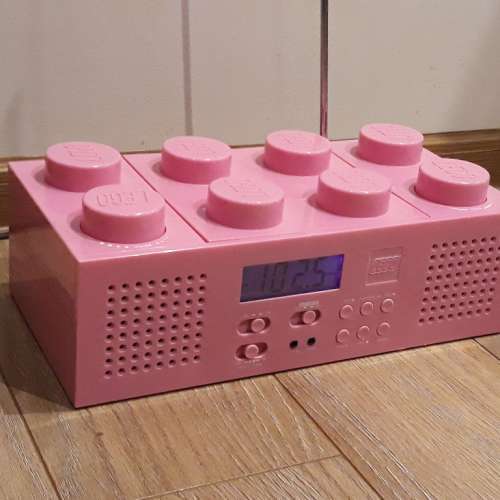 市場罕有🌟正版 LEGO ® 樂高 粉紅色 Pink Stereo Radio CD Boombox Player 收音機