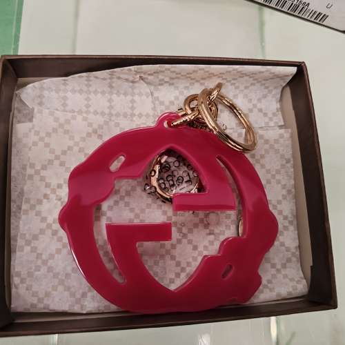 Gucci水晶 鎖匙扣