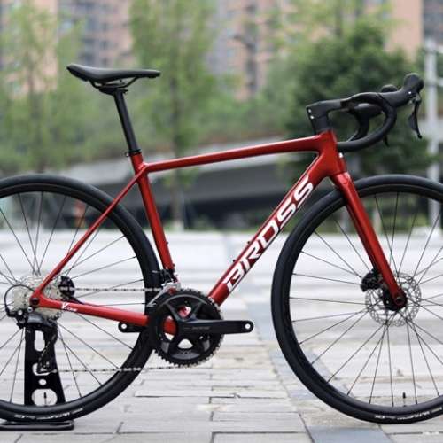 2024 BROSS V5 24s 桶軸油剎 碳纖維公路車 送水架前後蛙燈
