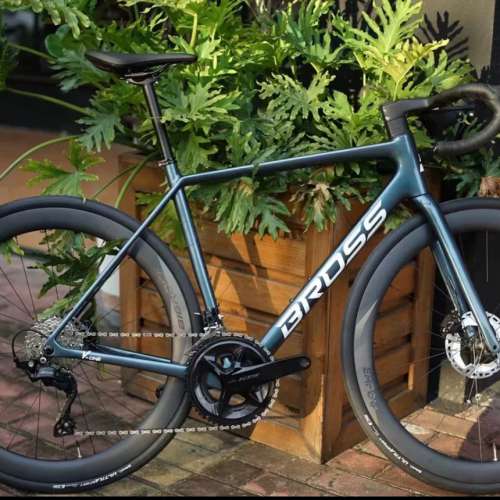 2024 BROSS V5 24s 桶軸油剎 碳纖維公路車 送水架前後蛙燈