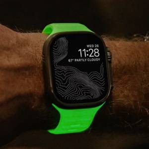 [全新] NOMAD Glow 2.0 Apple Watch Sport Band 夜光運動錶帶 [Limited Edition]