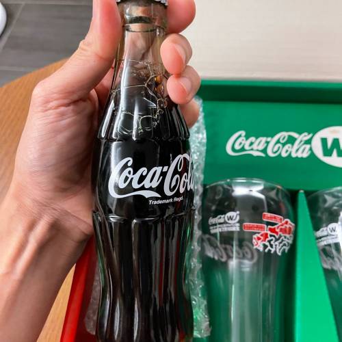 罕有可口可樂日本West Japan 廠 紀念樽 box set