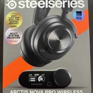 Steelseries Arctis Nova Pro Wireless ANC 2.4G 及藍牙無線降噪遊戲耳機  （For P...