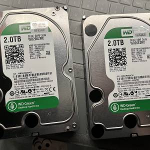 2TB WD Harddisk x 2
