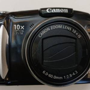 Canon CCD Powershot SX120is 10xZoom Digital Camera（用2A 筆芯電池）