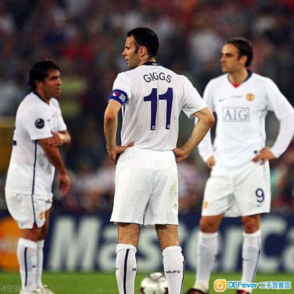 Nike 2008/09 曼聯傑斯Giggs歐聯決賽球衣