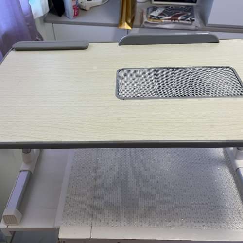 床上小卓子可折疊書卓帶散熱風扇