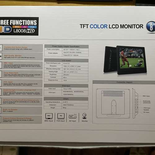 AV Link TFT COLOR LCD MONITOR