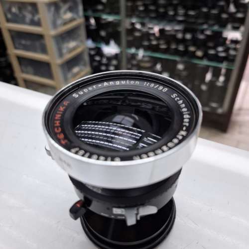 SCHNEIDER SUPER-ANGULON 75MM F5.6 MC  TECHNIKA SCHNEIDER SUPER-ANGULON 90MM F8