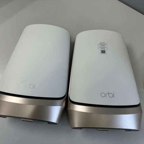 Netgear Orbi Mesh WiFi 6E RBKE962 full set with warranty 旗艦級四頻路由器