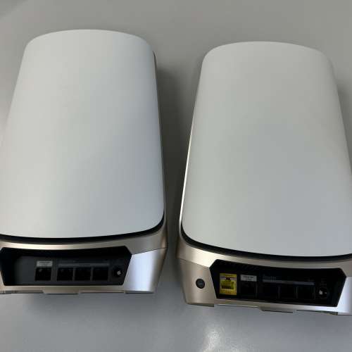 Netgear Orbi Mesh WiFi 6E RBKE962 full set with warranty 旗艦級四頻路由器