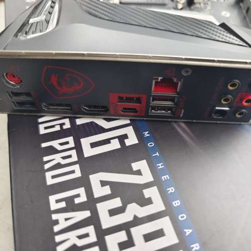 微星Z390 MPG 正常使用有2個m.2插槽