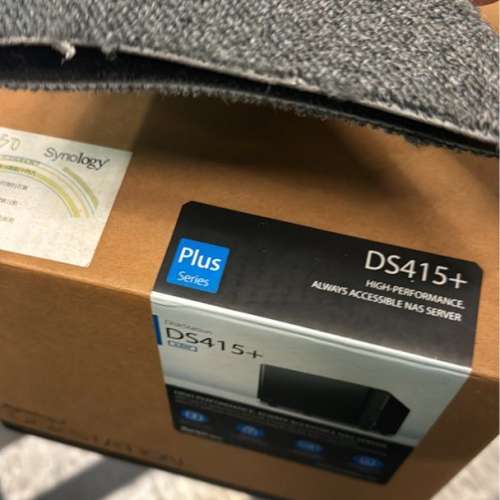Synology DS415+ 4Bay NAS +8G RAM 2x 2T HDD