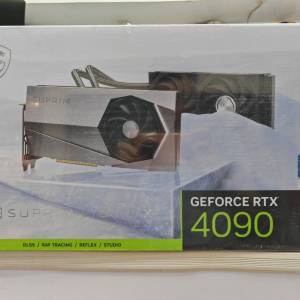 全新 MSI RTX 4090 SUPRIM LIQUID X 24G 水冷版