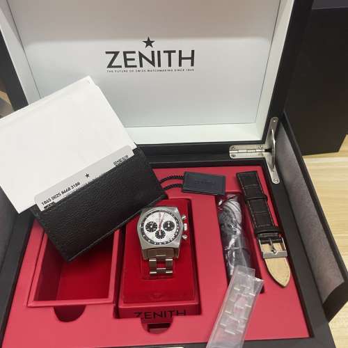 98%new‼️Zenith A384 full size 真力時 全套齊 新淨