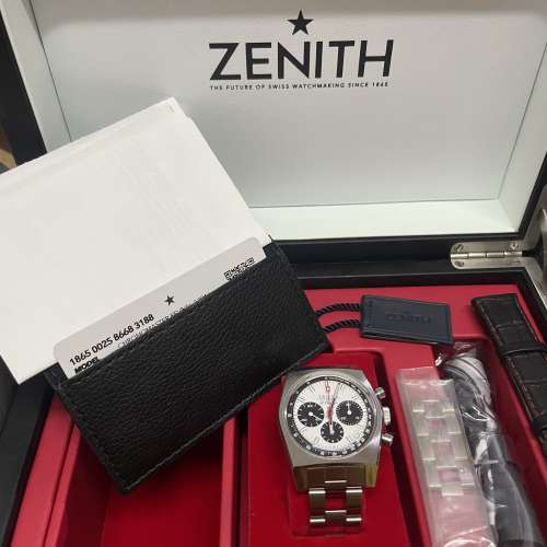 98%new‼️Zenith A384 full size 真力時 全套齊 新淨