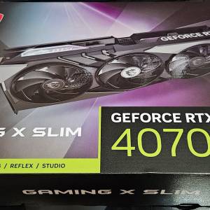 MSI RTX 4070 Ti SUPER GAMING X SLIM