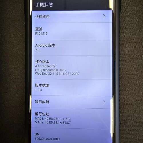 fiio M15