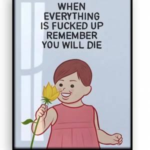 西班牙 藝術家 Joan Cornella 40*30cm 藝術畫連畫框 激罕 值得收藏