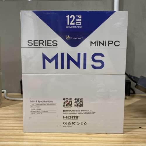 Beelink Mini S12 Pro (N100 / 16GB Ram / 500GB SSD / Win 11) Mini PC