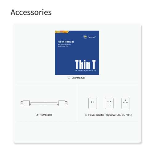 Beelink T4 Pro (N3350 / 4GB Ram / 64GB eMMC / Win 10) Mini PC