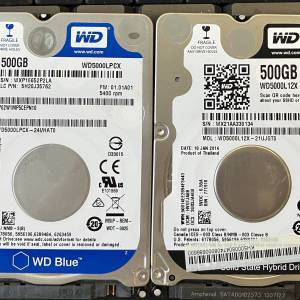 2.5" WD Blue 500GB + 2.5" WD Black 500GB (不散賣)