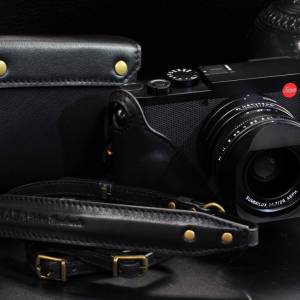 Leica Q3 相機皮套 可分拆 Leica Q3 牛皮 袋 套 帶 leather case 相機袋