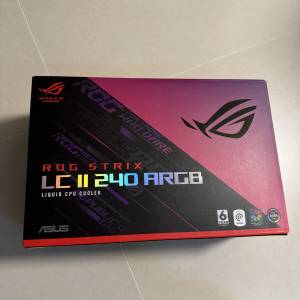 ASUS ROG LC2 240 ARGB LIQUID CPU COOLER 90% new