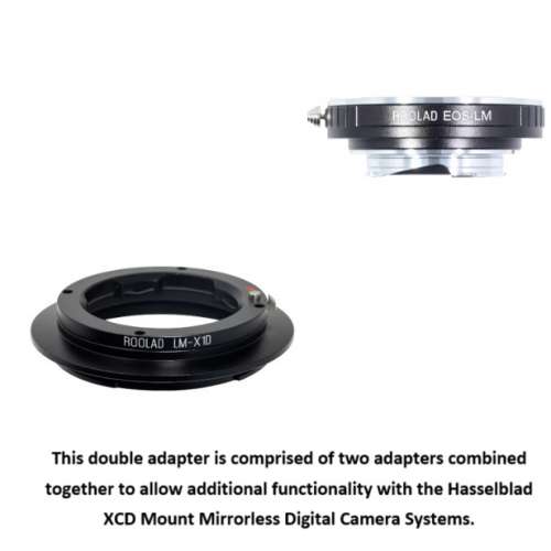 ROOLAD Canon EOS (EF / EF-S) D/SLR Lens And Leica M To Hasselblad XCD 組合接環